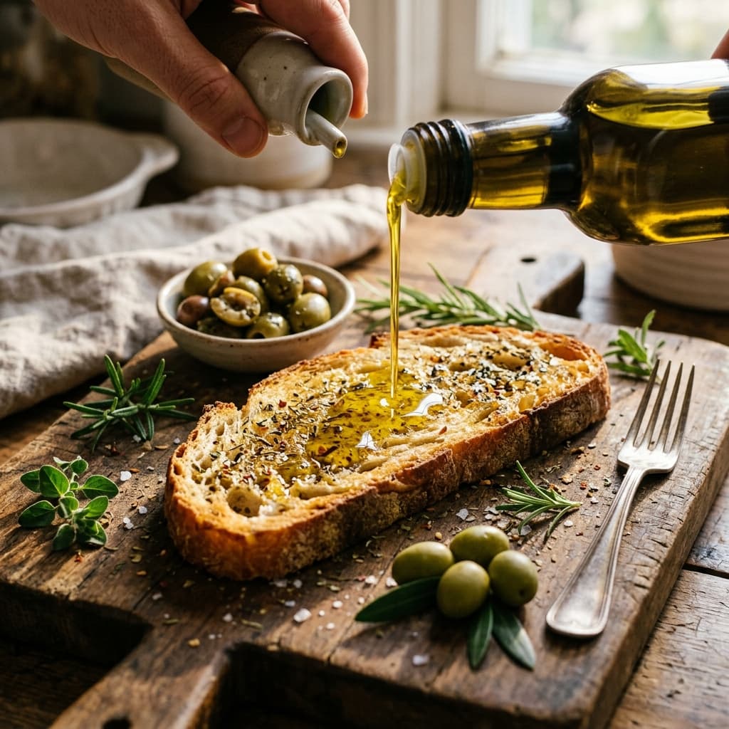 Ege'nin İncisi: Soğuk Sıkım Zeytinyağının Ekmekle Buluşması