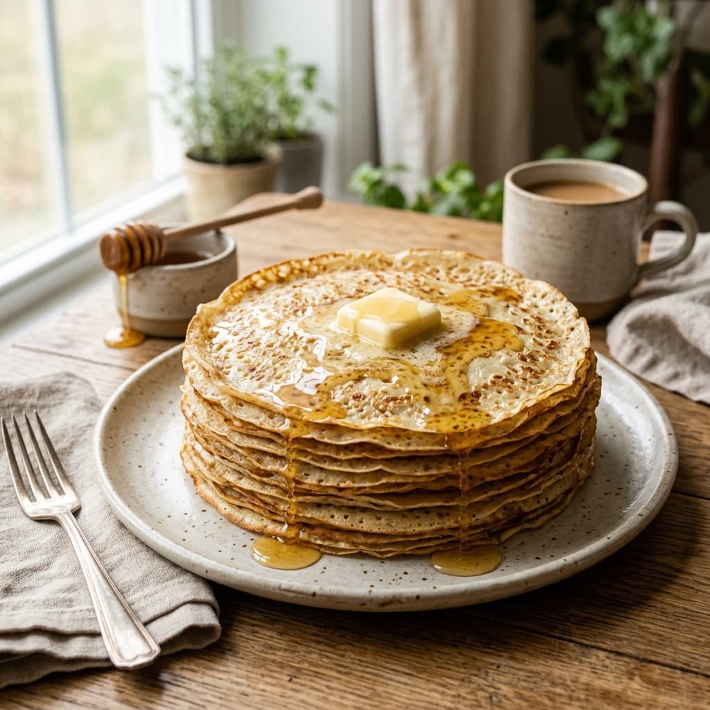 Ekşi Mayalı Krep (Sourdough Crepes) Sırları