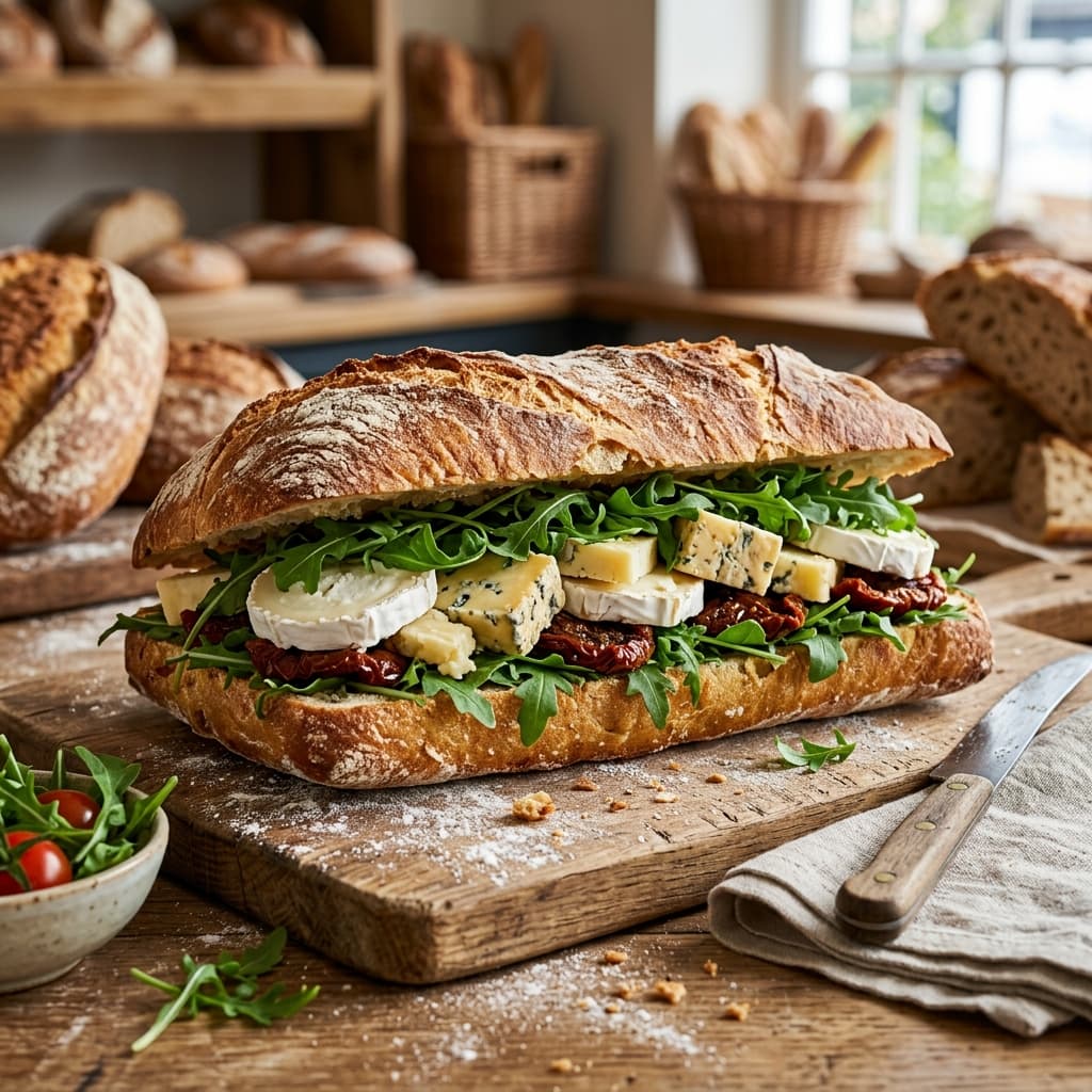 Mükemmel Sandviç İçin Asit Dengeli Puf Ekmek