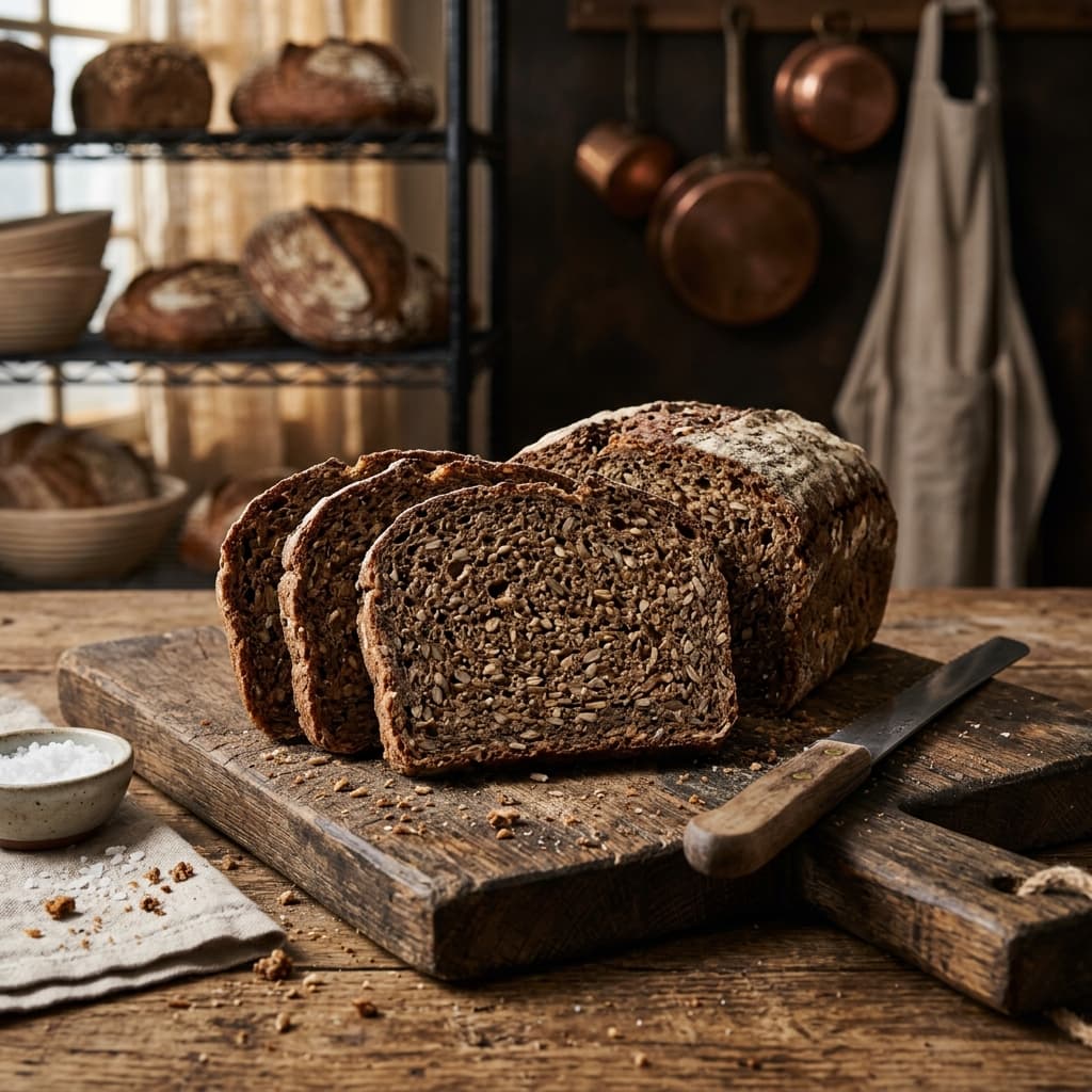 Koyu, İsli ve Alman: Pumpernickel Ekmek