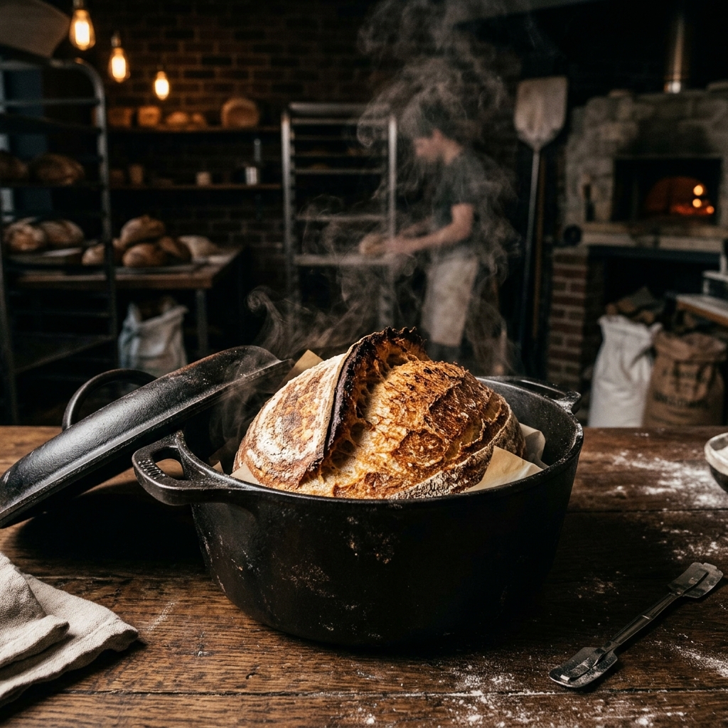 Fırından Yeni Çıkan Ekmek